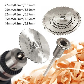 Set 6 lưỡi cưa tròn mini 22-44mm cắt gỗ