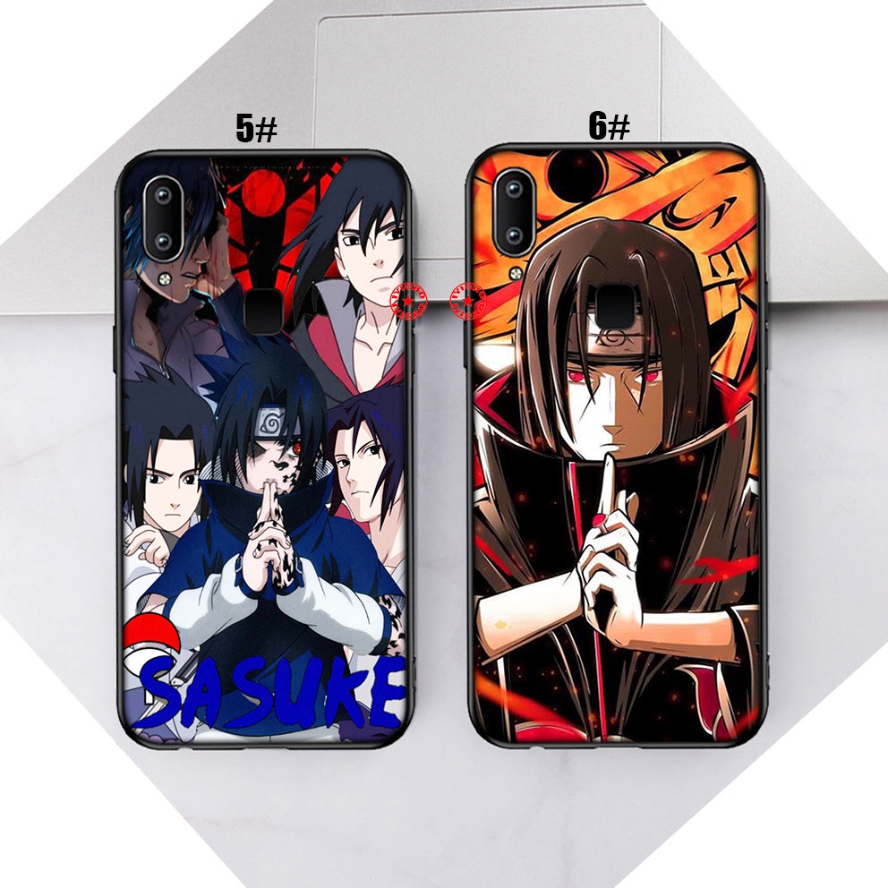 Ốp Điện Thoại Silicon Dẻo Họa Tiết Hoạt Hình naruto sasuke itachi uchiha Cho realme c17 c20 c21 c25 5g x lite bo67