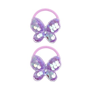 Set 2 Dây Cột Tóc Co Dãn Dễ Thương Cho Bé Gái