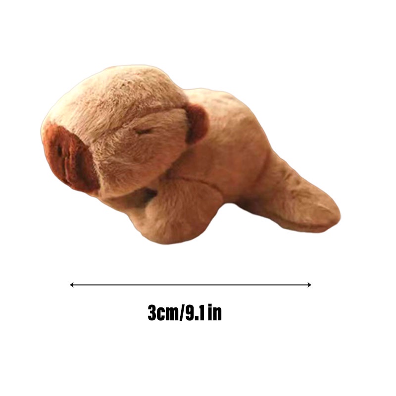 Kawaii capybara Vòng Đeo Tay Nhồi Bông Hình Động Vật Trang Nhã Làm Quà Sinh Nhật Cho Bé