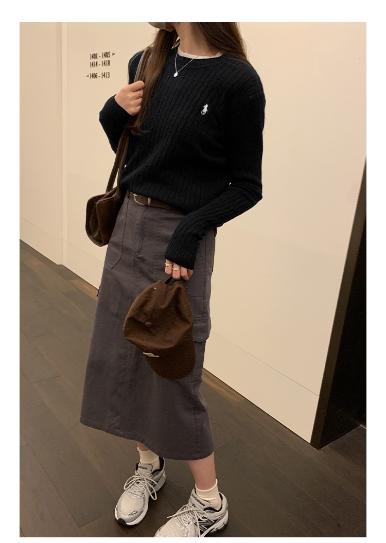 Áo sweater Cổ Tròn Mềm Mại Thời Trang Cá Tính 68009