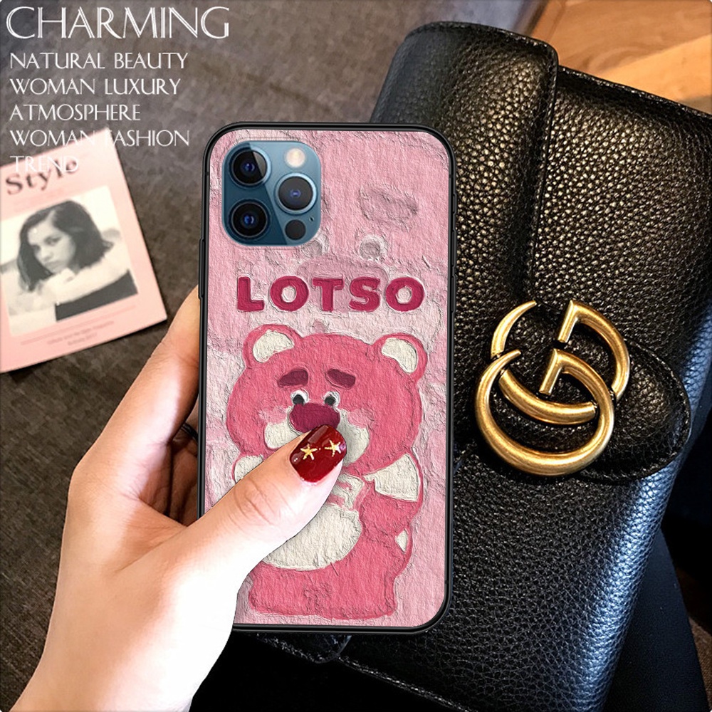 Ốp Điện Thoại tpu silicone Dẻo In Họa Tiết lotso Đáng Yêu Cho oppo reno 8t 8 a98 a96 a79 5g g150 Dễ Thương