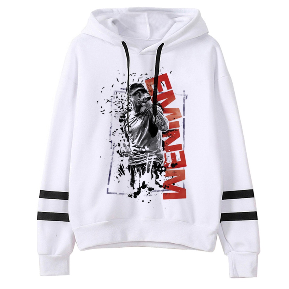 Áo Hoodie Họa Tiết eminem kawaii y2k Esthetic Thời Trang Đường Phố Cho Nữ