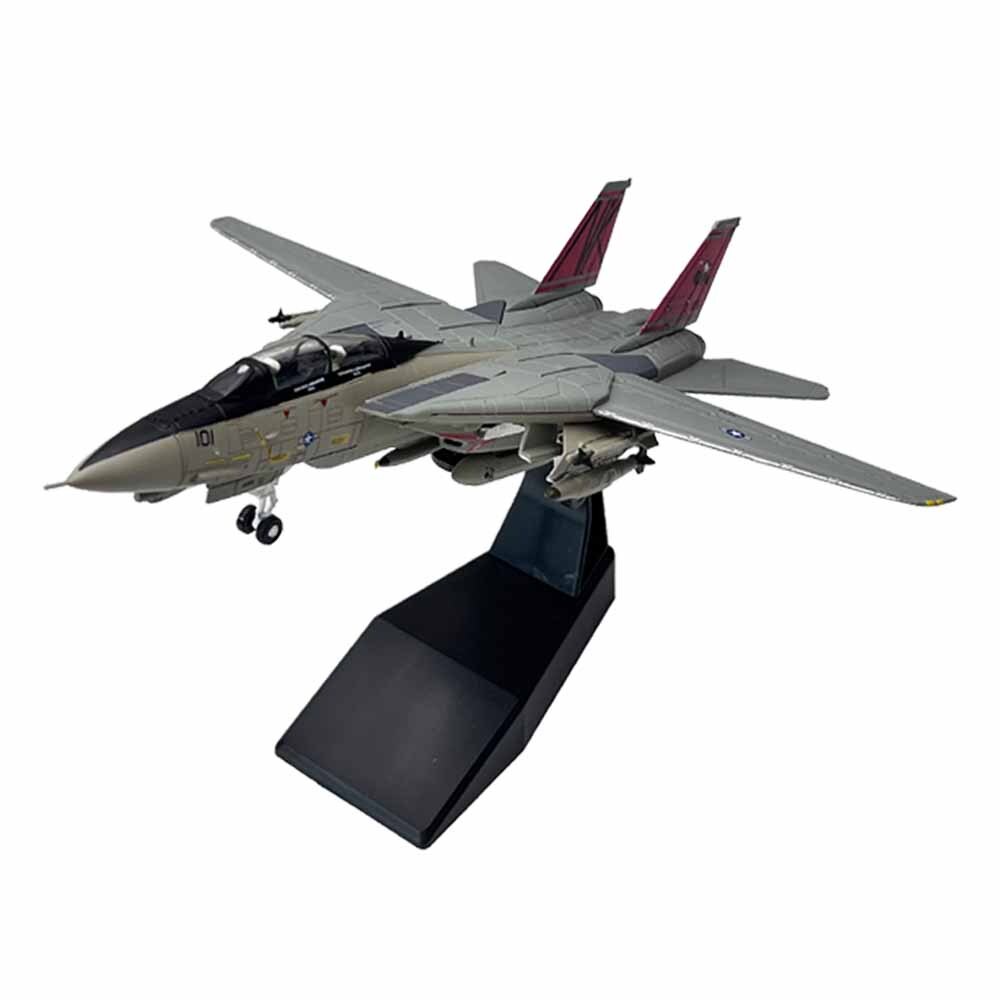 Tỉ Lệ 1 / 100 US Grumman F-14 F14 Tomcat Bombcat Fighter Diecast Máy Bay Kim Loại Máy Bay Mô Hình Má