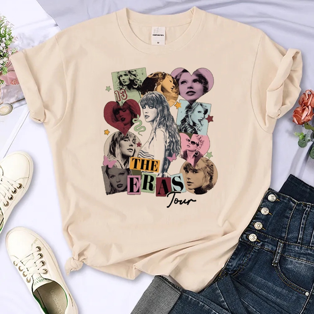 Áo Thun Nữ Tay Ngắn In Hình manga girl Phong Cách harajuku 2000s