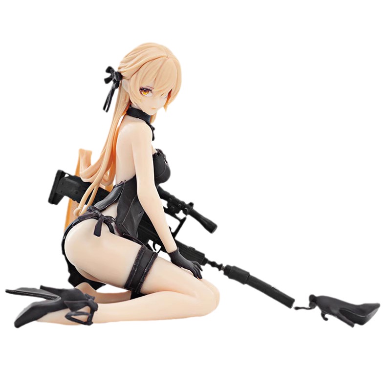 Mô Hình Nhân Vật Nữ anime Mặc Đầm Tím 14 Xinh Xắn