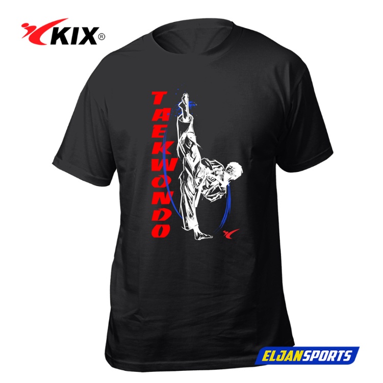 Võ Sĩ Bên Kick Taekwondo Áo Thun Nam Cotton Nguyên Chất Tae Kwon Do Tee Áo Sơ Mi top