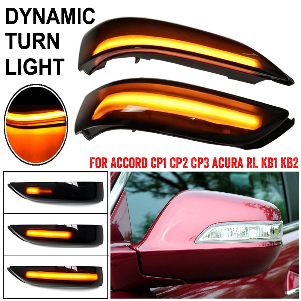 Đèn led Xi Nhan Gắn Gương Chiếu Hậu Cho honda accord cp1 / cp2 / cp3 2008-2013 acura rl  2006-2009