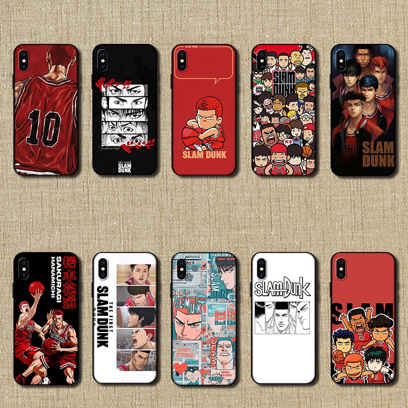 Ốp Điện Thoại Mềm In Hình slam dunk Cho iphone x xs max