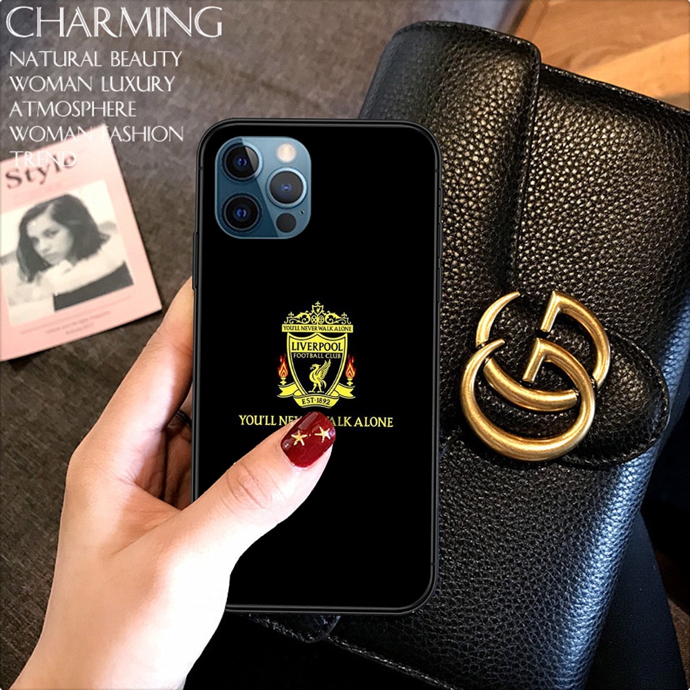 Ốp Điện Thoại tpu Mềm Hình logo liverpool fc Cho realme 2 a5 3 5 pro q 5i 5s 6i t70
