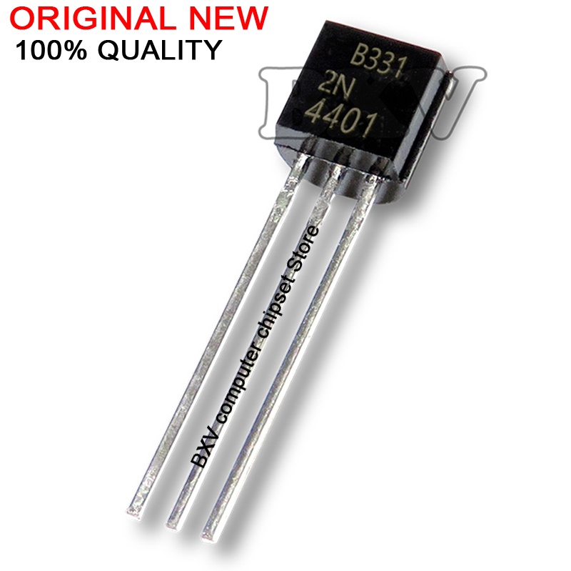 Set 50 Linh Kiện Bán Dẫn 2n3904 2n3906 2n4403 2n2907 2n4401 2N222 pn2222 2n5401 2n5551 to-92 to92 Mới