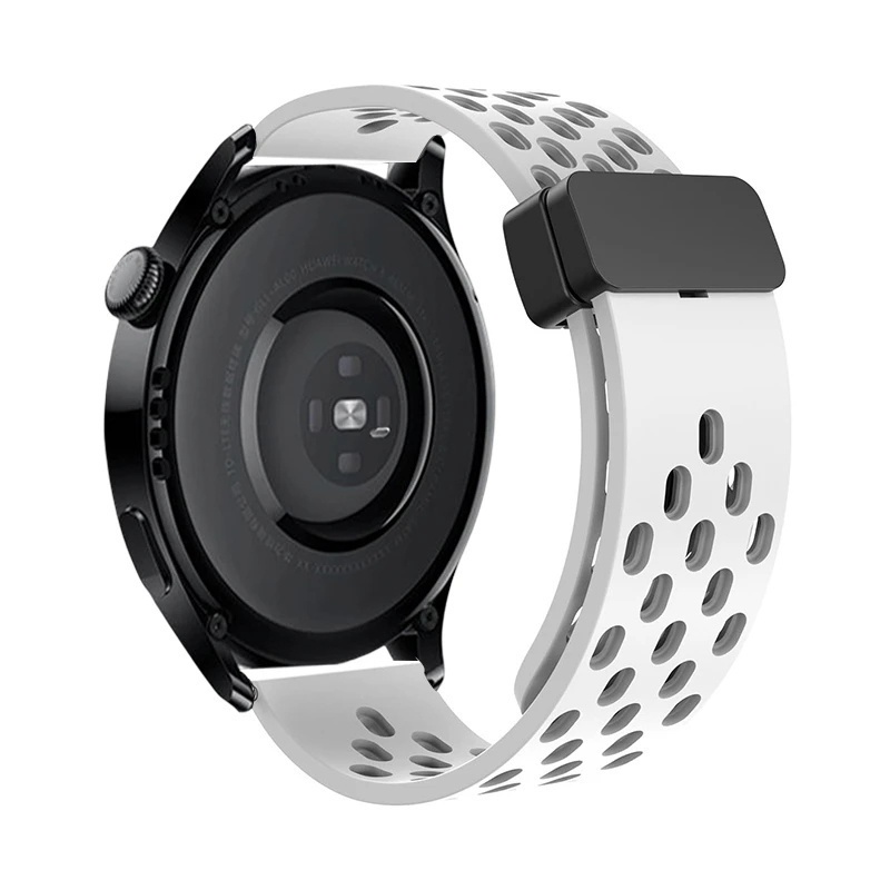 Dây Đeo Silicon Khóa Nam Châm Cho Đồng Hồ Thông Minh Amazfit Balance