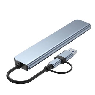 Bộ Chia 8 Cổng USB 3.0 Type C Cho Laptop Máy Tính