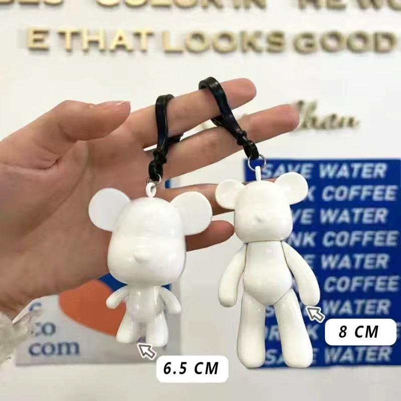 Móc Khóa Gấu Bông Dễ Thương Dùng Làm Quà Tặng Cho Bé