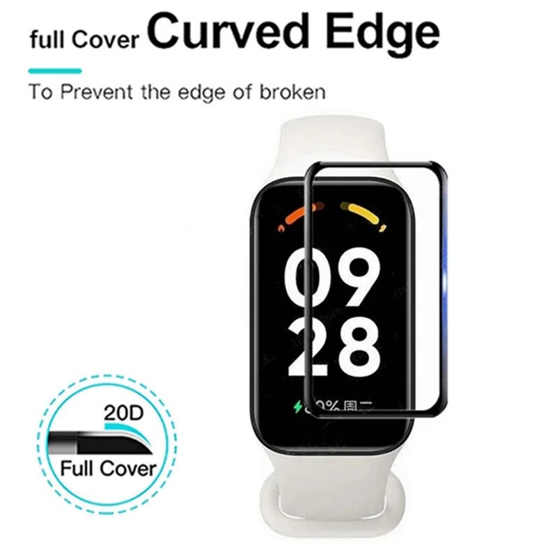 Miếng Dán 3d Bảo Vệ Màn Hình Dùng Cho xiaomi mi band 8 active smart band8 xiaomi mi band 8 active