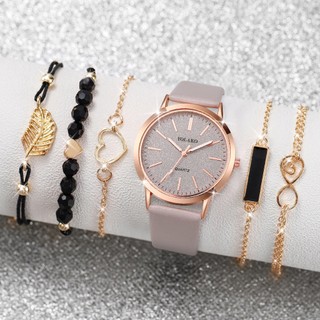 Thời Trang Đồng Hồ quartz Nữ Dây Da