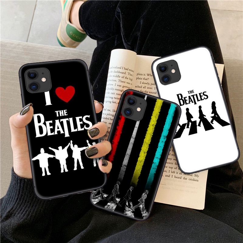 Ốp Điện Thoại tpu Dẻo Họa Tiết Hoạt Hình Abey road silhouette Cho realme 2 a5 3 5 pro q 5i 5s 6i T97