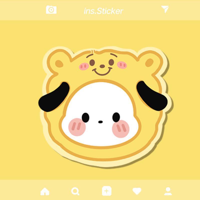 Kawaii Tấm Lót Chuột Bàn Phím Máy Tính laptop Chống Trượt Hình Hoạt Hình kuromi Hellokitty Dễ Thương