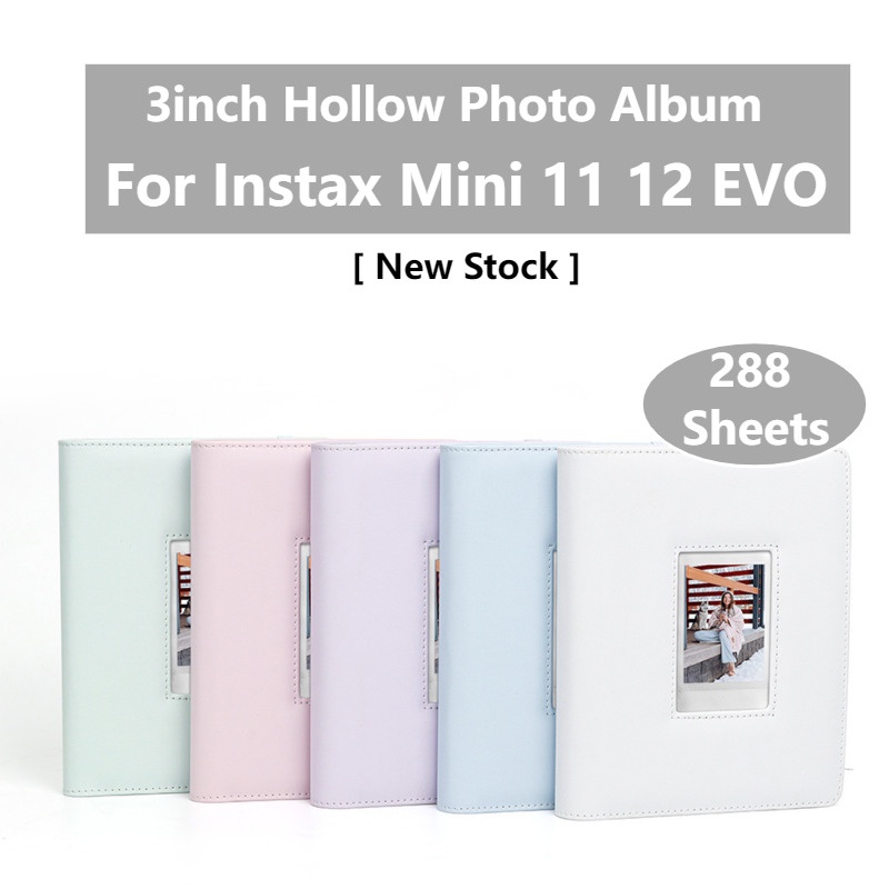 Cuốn album Ảnh 3-inch Cho instax mini 11 / 12 / 8 evo