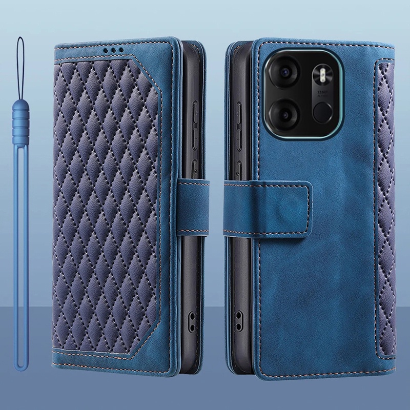 Bao Nắp Gập Chất Giả Da In Hình Nhiều Mẫu Mã Cho Điện Thoại tecno spark go 2023 tecno pop 7 bf6 7 pr