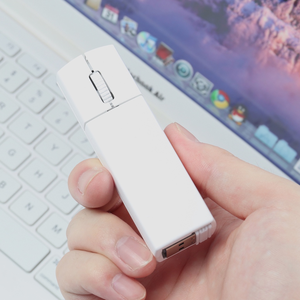 Chuột Không Dây mini Cho pc laptop