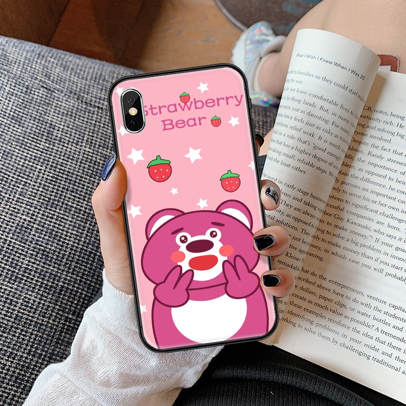 Ốp Điện Thoại tpu silicone Dẻo In Họa Tiết lotso Đáng Yêu Cho oppo reno 8t 8 a98 a96 a79 5g g150 Dễ Thương