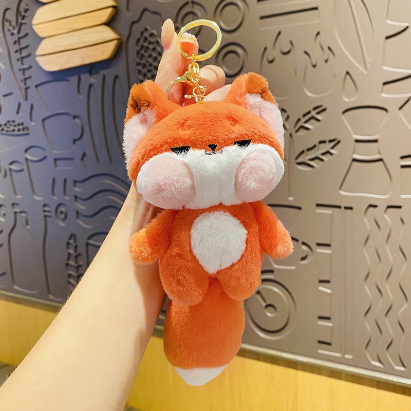 Hoạt Hình Móc Khóa Hình Cáo Dễ Thương