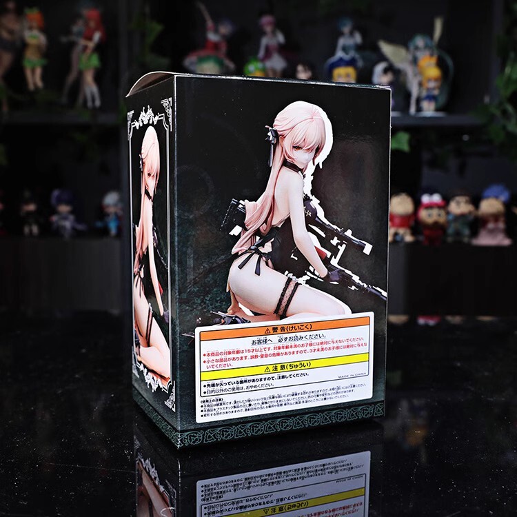 Mô Hình Nhân Vật Nữ anime Mặc Đầm Tím 14 Xinh Xắn