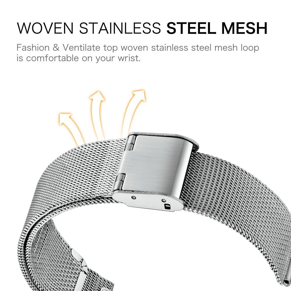 Dây Đeo Inox Cho Đồng Hồ Thông Minh huawei gt 4 41mm 46mm gt4