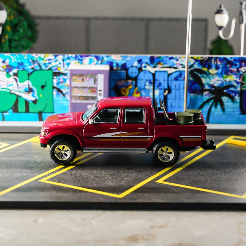 Jkm Mô Hình Xe Ô Tô toyota hilux Tỉ Lệ 1 / 64