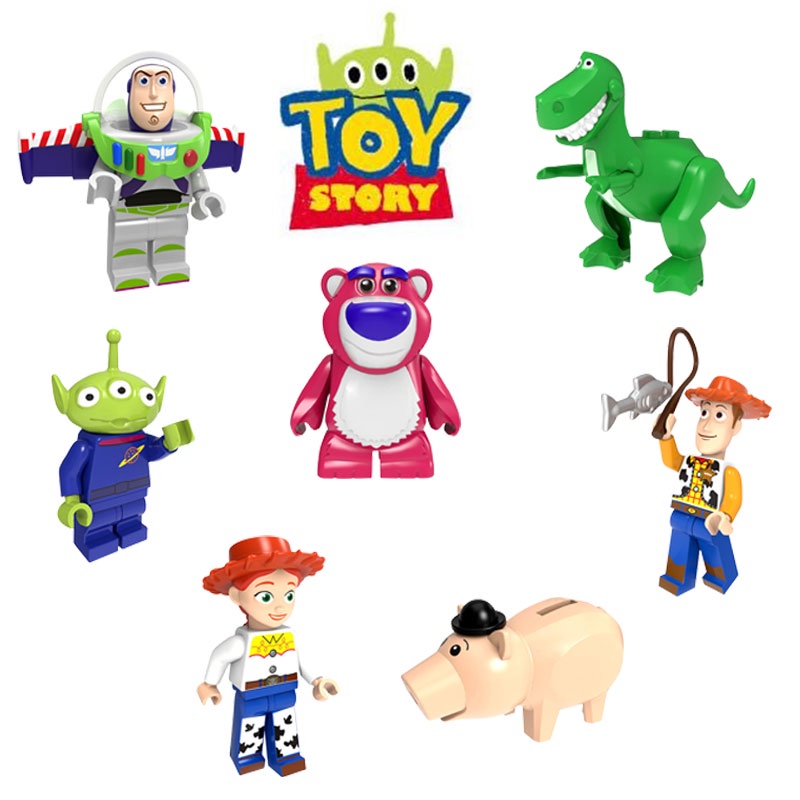 Bộ 7 Mô Hình Nhân Vật Phim toy story