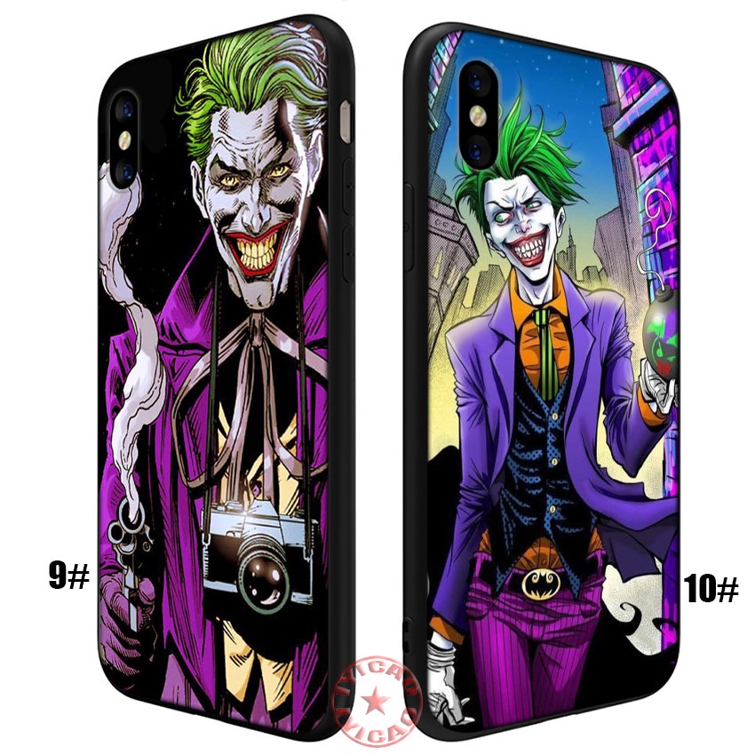 Ốp Điện Thoại Silicon Dẻo Họa Tiết Hoạt Hình joker Cho iphone 11 pro max xr se 2020 bo34