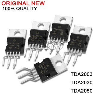 Set 10 linh kiện bán dẫn tda2003 tda2030 tda2050 to220-5 tda2003a tda2030a tda2050a to220-5 tda2003v tda20030v tda2030v tda2050a