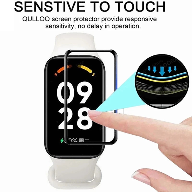 Miếng Dán 3d Bảo Vệ Màn Hình Dùng Cho xiaomi mi band 8 active smart band8 xiaomi mi band 8 active