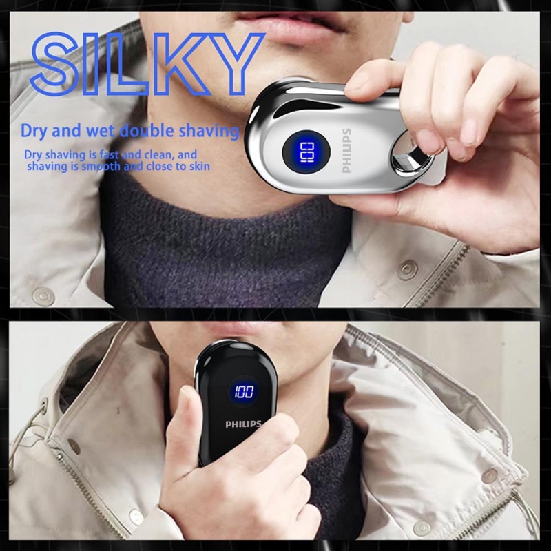 Máy Cạo Râu mini Chống Thấm Nước Sạc usb Tiện Lợi Dành Cho Nam