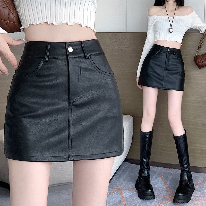 Chân Váy Đen Dáng Chữ a Lưng Cao Thời Trang Sành Điệu 67387