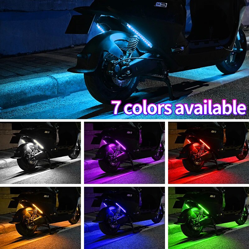 Đèn led Cảnh Báo Điều Khiển Từ Xa Chuyên Dụng Cho Xe Mô Tô / scooter Điện