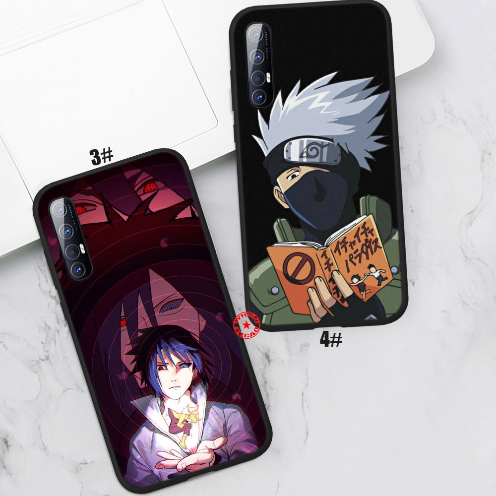 Ốp Điện Thoại Silicon Dẻo Họa Tiết Hoạt Hình naruto sasuke itachi uchiha Cho realme c17 c20 c21 c25 5g x lite bo67
