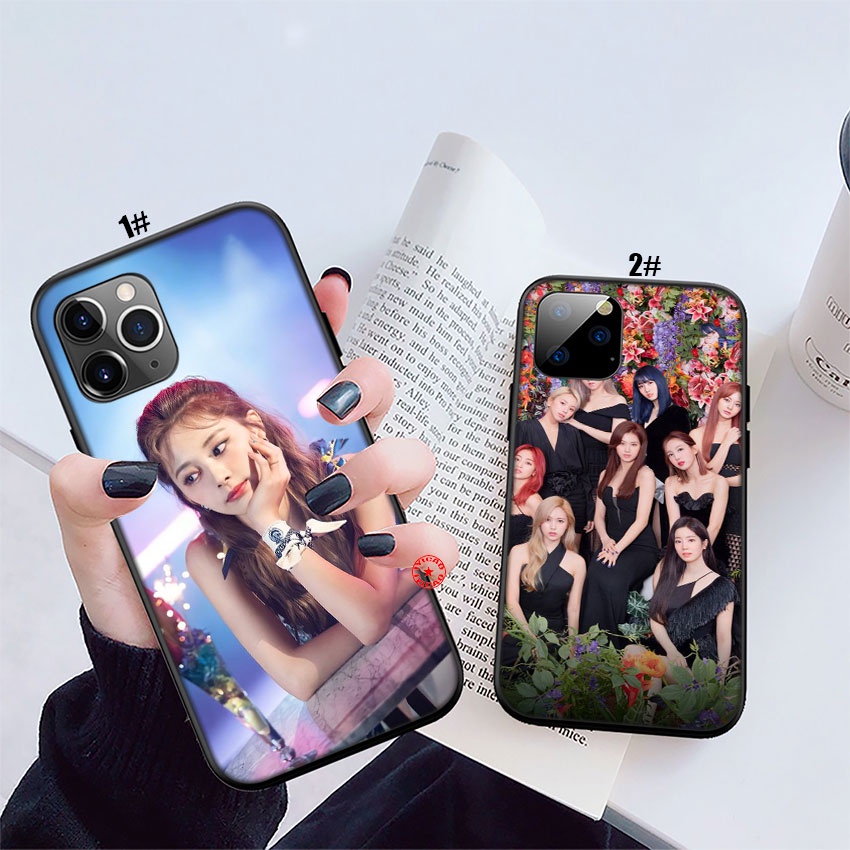 Ốp Điện Thoại Silicon Dẻo In Hình Nhóm Nhạc twice Cho iphone 14 plus pro max bo66