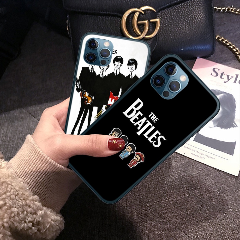 Ốp Điện Thoại tpu Dẻo Họa Tiết Hoạt Hình Abey road silhouette Cho realme 2 a5 3 5 pro q 5i 5s 6i T97