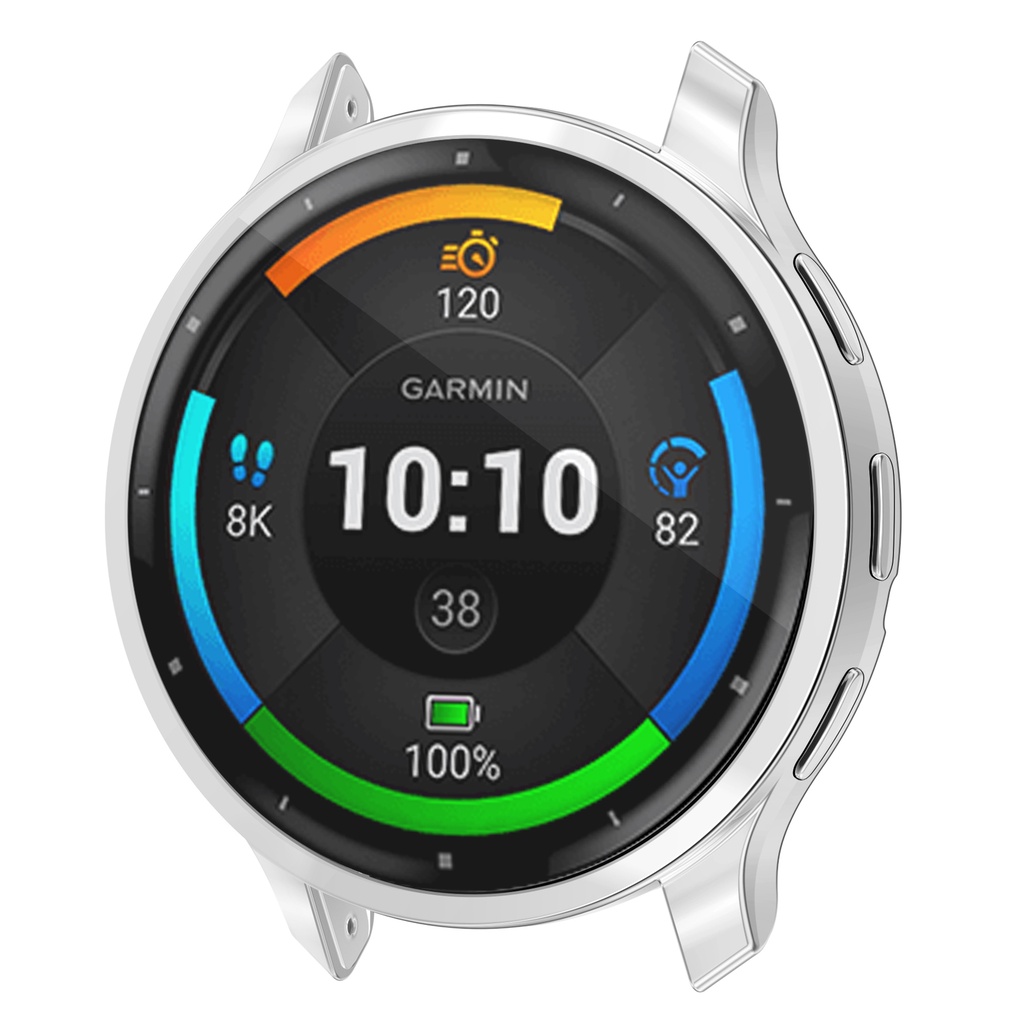 Set Ốp Bảo Vệ Màn Hình Bằng tpu Cho garmin venu 3 / 3s + Miếng Dán Bảo Vệ Màn Hình