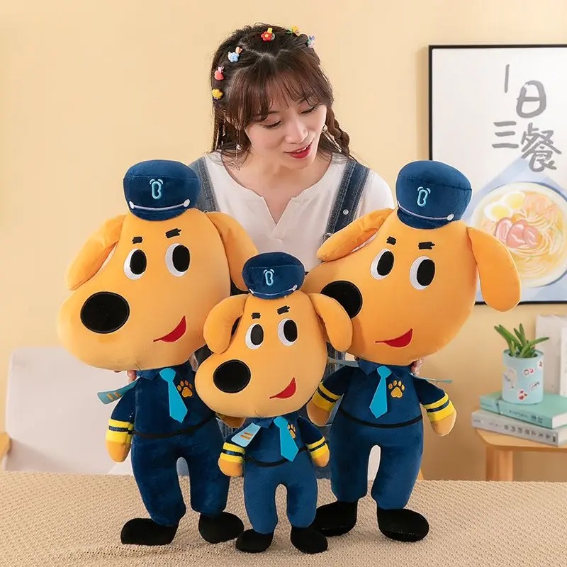 HYC Humey Sheriff Labrador Búp Bê Nhồi Bông Dễ Thương Cho Bé 60cm