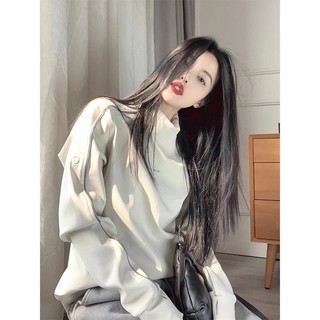 Áo Dài Tay Khoác Cổ Đứng Kiểu Mỹ, Khí Chất Mới Nhất Mùa Thu, Cảm Giác Phong Cách Hàn, Thiết Kế Cao Cấp.