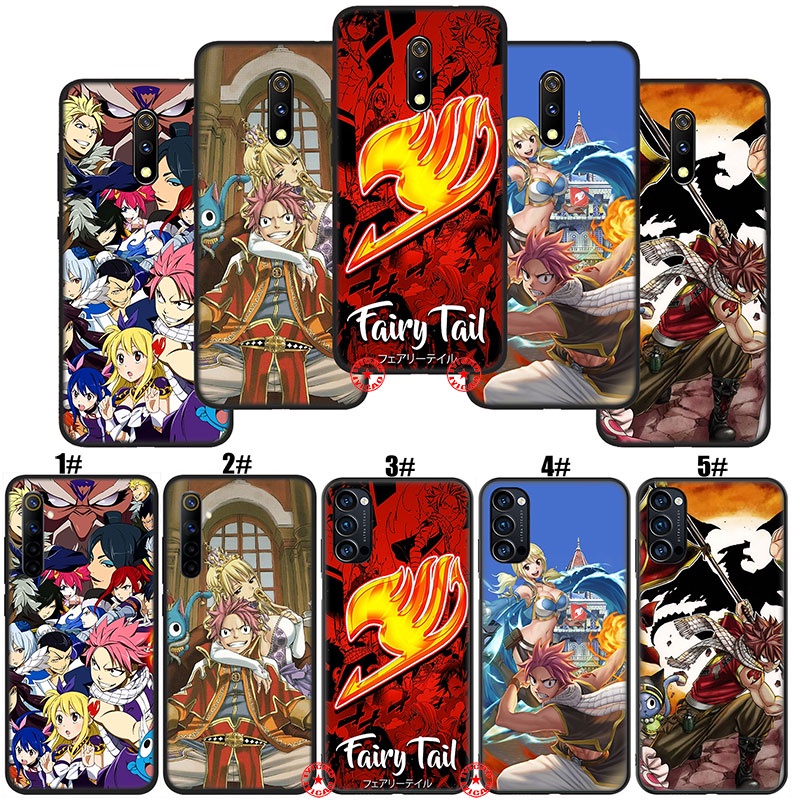 Ốp Điện Thoại Silicon Mềm Hình fairy tail Com39 Cho vivo y76 y15s y33s y20s y31 y12s y20 y11 y17