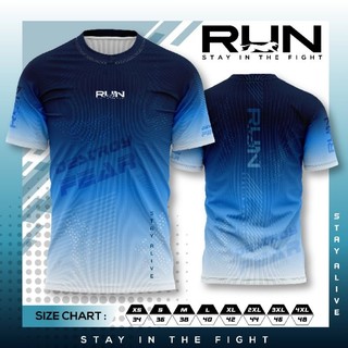 Runner destroy fear áo thun viral hoạt động thể thao người lớn trẻ em dễ thương in hình thời trang nam áo thun