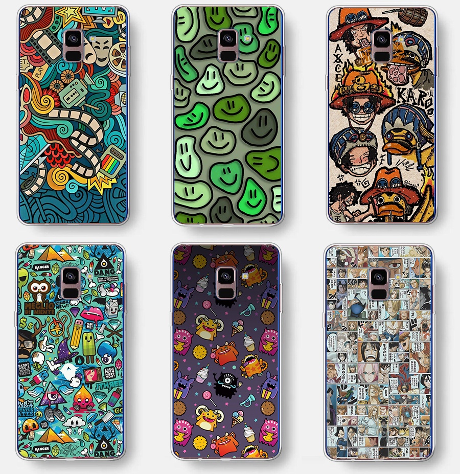 Ốp Điện Thoại Silicon Mềm Cho samsung galaxy a8 plus 2018 / a8 plus 2018