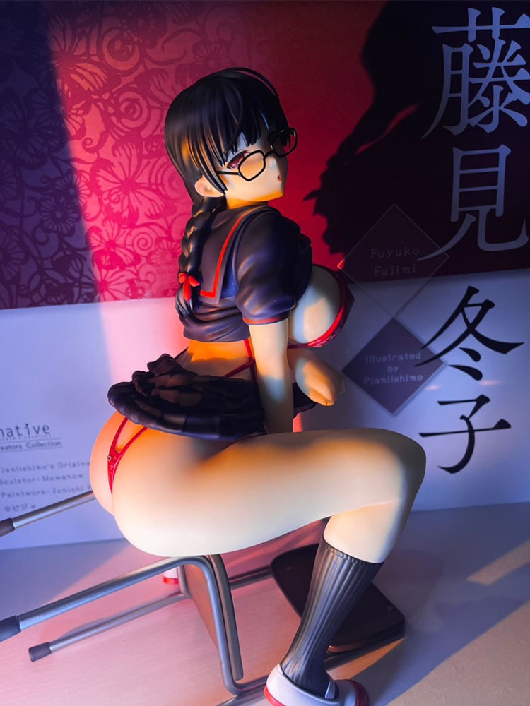 Mô Hình Búp Bê Nhân Vật fujimi fuyuko Hoạt Hình Nhật Bản Cỡ 1 / 5 27cm Bằng pvc 1 / 5