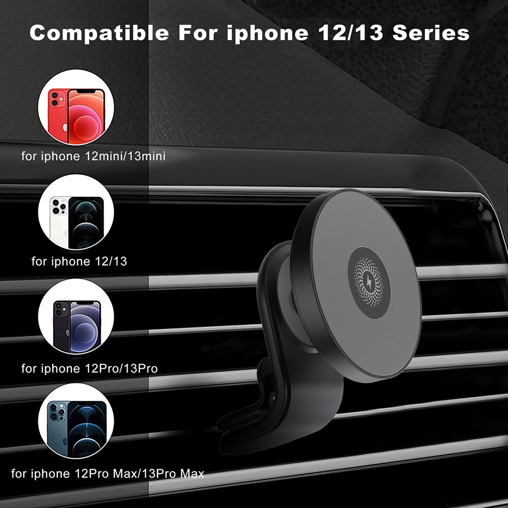 Đế Sạc Điện Thoại Không Dây 15w Cho Xe Hơi mobile