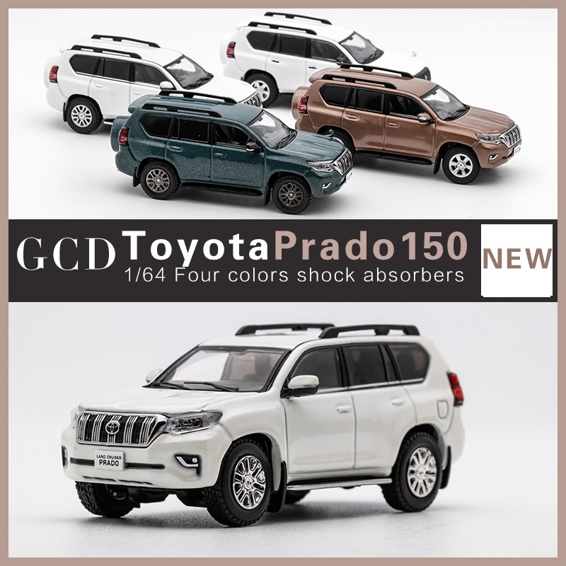 GCD 1: 64 Toyota Land Cruiser Prado 150 Xe mô hình hợp kim Diecast