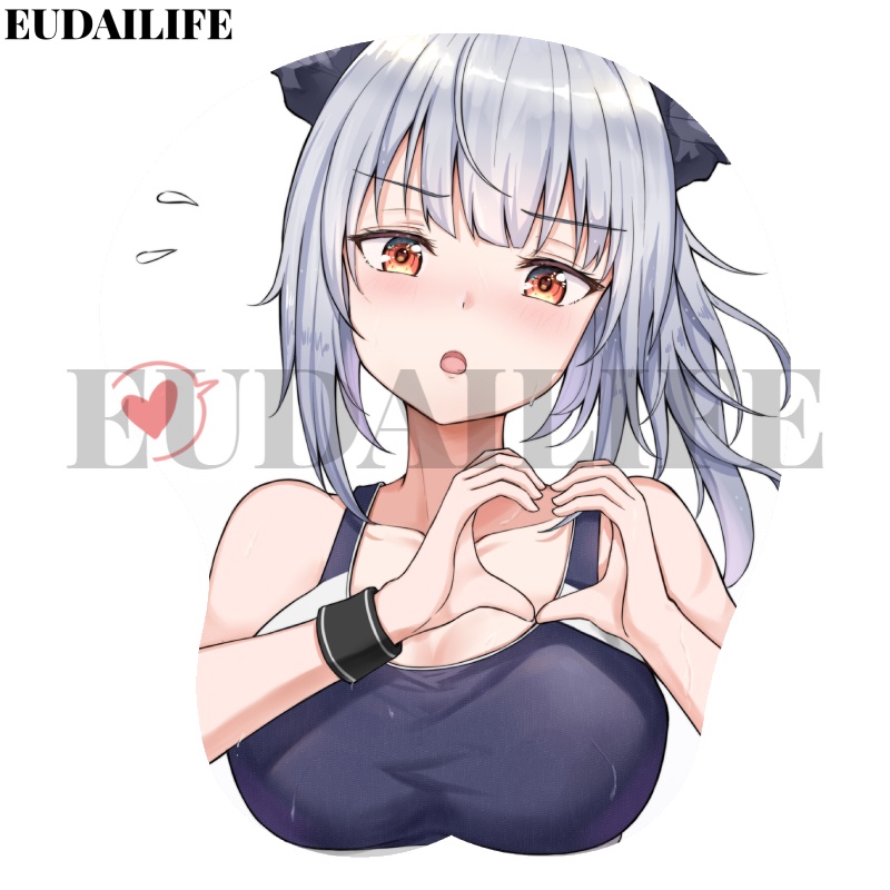 Arknights Miếng Lót Chuột Bằng Silicon Mềm Hình Steven Wurtur mudrock 3d